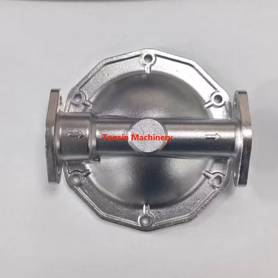 Pompe pneumatique à double membrane en acier inoxydable