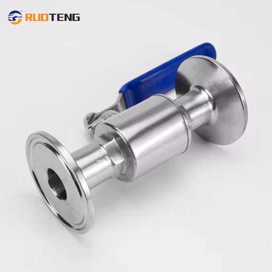 Vanne à diaphragme à ouverture rapide manuelle en acier inoxydable Tri Clamp (JN-DV1007)